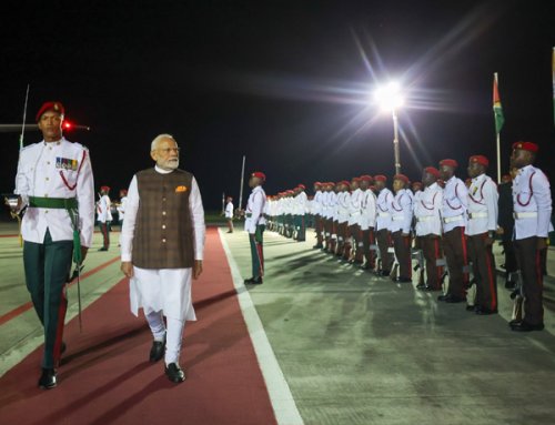 PM Narendra Modi in Guyana,  പ്രധാനമന്ത്രി നരേന്ദ്രമോദി ഗയാനയില്  गुयाना में प्रधानमंत्री नरेंद्र मोदी 