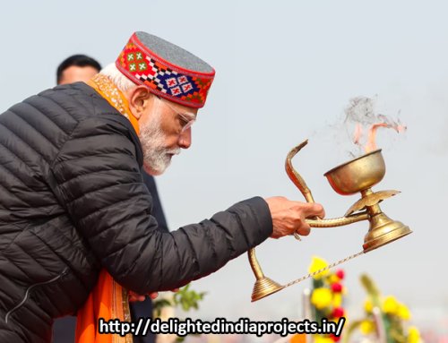 MODI IN PRAYAGRAJ  ത്രിവേണീ സം​ഗമത്തിൽ പുണ്യസ്നാനം നടത്തി മോദി 