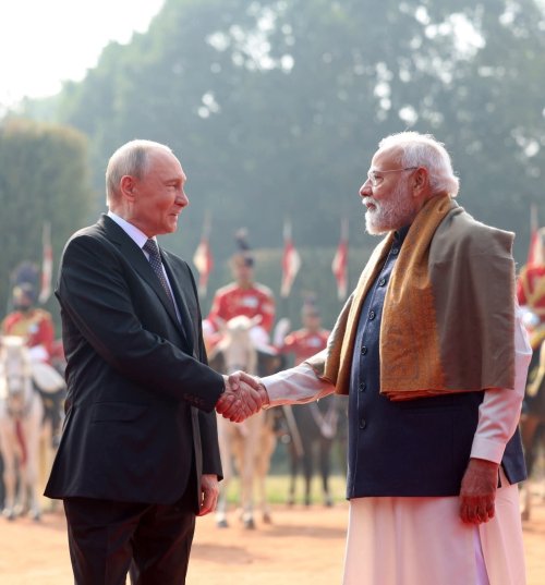 ചരിത്ര വിജയമായ പുടിന്റെ  ഇന്ത്യ സന്ദർശനം    Putin's historic visit to India पुतिन का ऐतिहासिक भारत दौरा