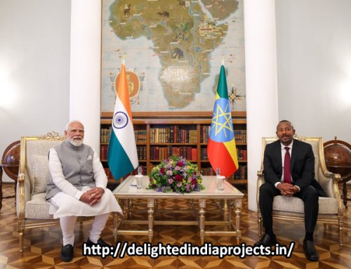 പ്രധാനമന്ത്രിക്ക് ഗ്രേറ്റ് ഓണര് നിഷാന് ബഹുമതി നൽകി ആദരിച്ച് എത്യോപ്യ     Ethiopia honours Prime Minister with the Great Honor Nishan awardइथियोपिया ने प्रधानमंत्री को महान सम्मान निशान पुरस्कार से सम्मानित किया