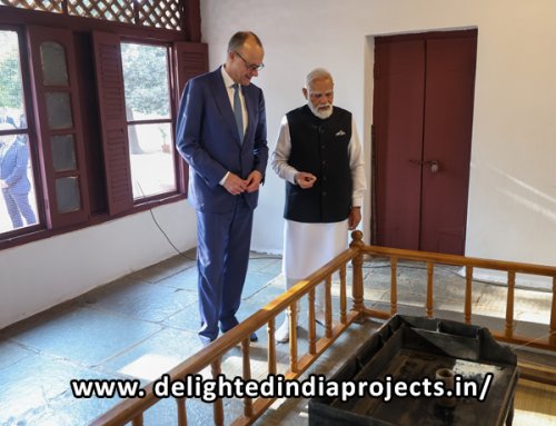 പ്രധാനമന്ത്രിയുമായി കൂടിക്കാഴ്ച് നടത്തി ജർമൻ ചാൻസലർ ഒലാഫ് ഷോള്സ്ി ജർമ്മൻ ചാൻസലറുടെ ഇന്ത്യാ സന്ദർശനം ആരംഭിച്ചു   German Chancellor's visit to India begins