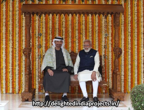 യുഎഇ പ്രസിഡന്റ് ഷെയ്ഖ് മുഹമ്മദ് ബിൻ സയിദ് അൽ നഹ്യാന്റെ ഇന്ത്യ സന്ദർശനം   UAE President Sheikh Mohammed bin Zayed Al Nahyan's visit to India