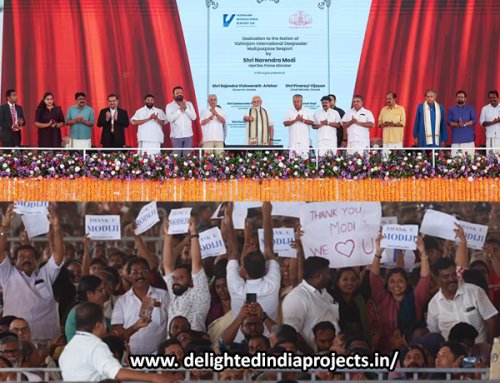 വിഴിഞ്ഞം തുറമുഖം യാഥാർത്ഥ്യമാക്കിയ പ്രധാനമന്ത്രിക്ക് നന്ദി 
