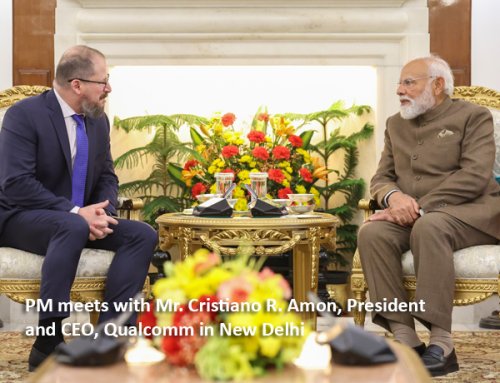   ഇന്ത്യ ഇംപാക്ട് ഉച്ചകോടി  Artificial   Intelligence India Summit 2026   PM Modi meets world leaders  outlines MANAV AI Vision at India Impact Summit