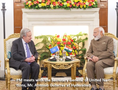   ഇന്ത്യ ഇംപാക്ട് ഉച്ചകോടി  Artificial   Intelligence India Summit 2026   PM Modi meets world leaders  outlines MANAV AI Vision at India Impact Summit