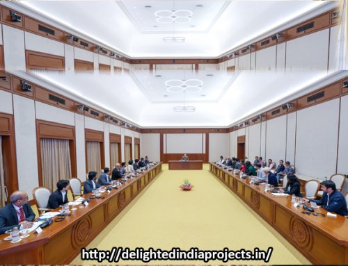   ഇന്ത്യ ഇംപാക്ട് ഉച്ചകോടി  Artificial   Intelligence India Summit 2026   PM Modi meets world leaders  outlines MANAV AI Vision at India Impact Summit