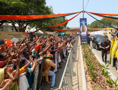 പ്രധാനമന്ത്രി കേരളത്തില്  പ്രധാനമന്ത്രി നരേന്ദ്ര മോദി 10800 കോടി രൂപയുടെ വിവിധ വികസന പദ്ധതികളുടെ ഉദ്ഘാടനവും  തറക്കല്ലിടലും നിർവഹിച്ചു Prime Minister Narendra Modi inaugurated and laid the foundation stone of various development projects worth Rs 10800 crore in Kerala(2)