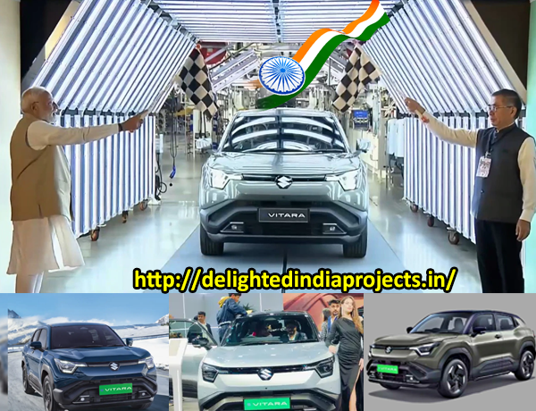 ഇന്ത്യയിൽ നിന്നും 100 രാജ്യങ്ങളിലേക്ക് ഇലക്ട്രിക് കാറുകൾ പ്രധാനമന്ത്രി ഉദ്ഘാടനം ചെയ്തു